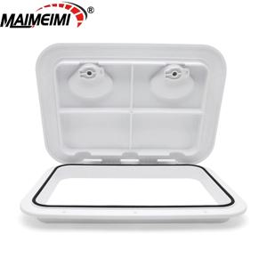 자외선 차단 사각형 해양 데크 해치 뚜껑 해양 데크 플레이트 요트 RV 데크 뚜껑 보트 액세서리