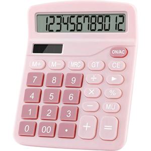 데스크톱 계산기, 큰 버튼, 이중 전원, 태양열 및 배터리, 사무실, 교사, 학생용 대형 디스플레이 화면