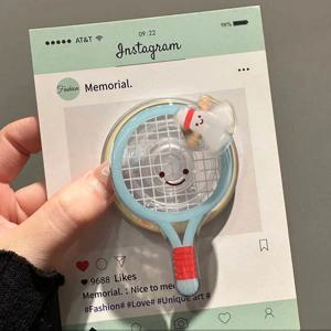 귀여운 360도 회전 탁구 배드민턴 Magsafe 전화 홀더 접이식 아이폰 16 15 14 13 12 데스크탑 전화 스탠드