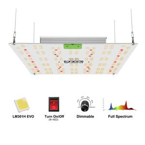 YXO 65W 120W 전체 스펙트럼 LED 성장 빛 LM301H EVO 수경 식물 성장 조명을위한 전체 스펙트럼 식물 램프 VEG BLOOM