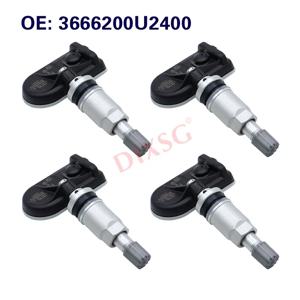 Jac Js6 Sihao Sehol Xq용 타이어 압력 센서, TPMS 센서, 3666200U2400, 4 개