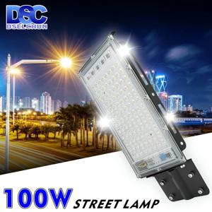 100W LED 가로등 AC 220V-240V 야외 투광 조명 스포트라이트 IP65 방수 벽 조명 정원 도로 거리 통로 스포트 라이트