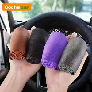 실리콘 스티어링 휠 커버 초박형 미끄럼 방지 스티어링 휠 커버 부드러운 실리콘 액세서리 범용 스티어링 휠 커버