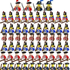 WW2 미니 군사 제국 해군 군인 빌딩 블록 캐리비안 해적 피규어 벽돌 교육 장난감 소년 크리스마스 선물