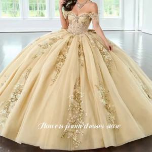 꽃 댄스 파티 연인 이브닝 드레스 Quinceanera 드레스 레이스 Applique 공주 파티 가운 vestidos de fiesta Customized