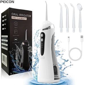 구강 Irrigator 치아에 대 한 치과 물 Flosser 휴대용 치과 물 Irrigator 치아 청소에 대 한 충전식 치과 워터 제트