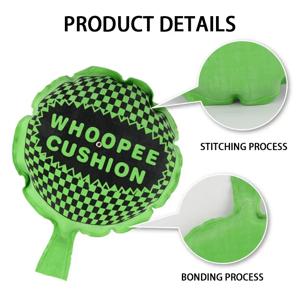 어린이 재미 장난 장난감 Whoopee 쿠션 농담 개그 장난 제조기 트릭 재미 있은 장난감 방귀 패드 베개 장난감 어린이 성인 최고의 선물