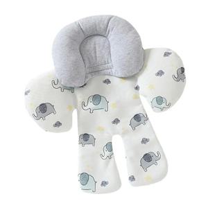 자동차 좌석 머리 지원 아기 자동차 좌석 삽입 쿠션 유모차 용 인체 공학적 카시트 라이너 컴포트 긴 도로 여행 가족 나들이