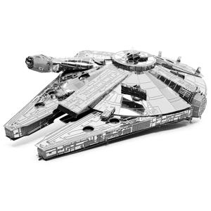 밀레니엄 팔콘 3D 금속 퍼즐 키트 DIY 레이저 컷 퍼즐 퍼즐 어린이 퍼즐 장난감