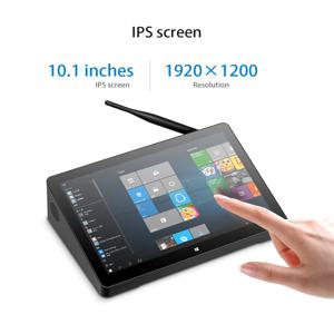 PiPO 10.1인치 H10PRO 미니 컴퓨터 N100 쿼드 코어 8G/16G 램 128G/256G SSD 1920*1200 IPS HD COM 태블릿 미니 PC 윈도우10 TV 박스