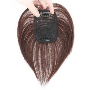 7x10cm 인간의 머리카락 스트레이트 메커니즘 헤어 피스 자연 블랙/다크 브라운 탈모 및 희귀 볼륨 여성 헤어 피스에 적합