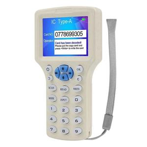 ABUO-RFID NFC 스마트 카드 리더기 RFID 복사기 125K 13.56Mhz IC/ID 키 작가 RFID 프로그래머 키 복제기