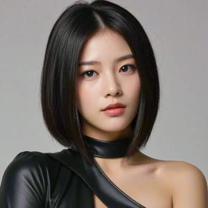 12인치 블랙 보보 가발 - 여성용 고품질 합성 헤어 - 어떤 상황에도 완벽한 다용도 스타일