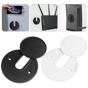 라우터 태블릿 벽 홀더 마운트 조정 가능한 90도 회전 태블릿 홀더 Ipad Kindle 범용 태블릿 지원 브래킷