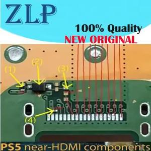 PS5 PlayStation 5 용 10 세트 Near-HDMI 포트 커넥터 구성 요소 부품 다이오드 저항 캡 커패시터