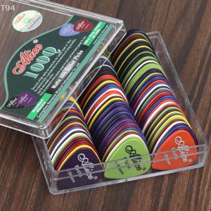 12/20/30/50 Pcs 어쿠스틱 일렉트릭 기타베이스 또는 우쿨렐레 픽용 혼합 ABS 프리미엄 플라스틱 여러 가지 빛깔의 기타 픽