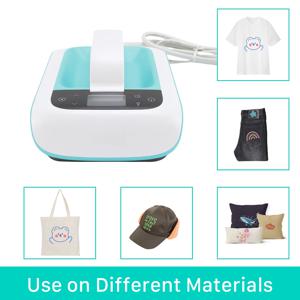 티셔츠용 열 프레스 기계 7x4.8인치 열전달 다리미 프레스 승화를 위한 빠른 가열 조절 가능한 온도 타이머