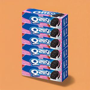 [무료배송] 오레오 딸기크림 100g x 6통