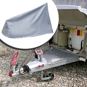 트레일러 히치 잠금 커버 캠핑카 히치 커버 잭 야외 장거리 여행 필수품 하이킹 여행 견인 히치 보호