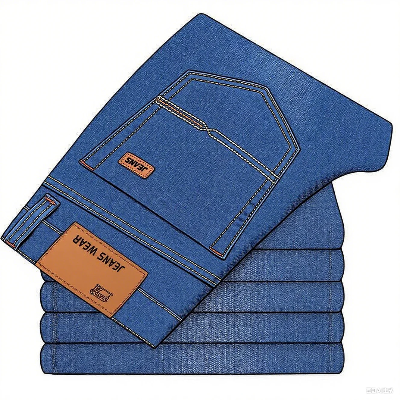 2025 남성 패션 비즈니스 청바지 클래식 스타일 캐주얼 신축성 슬림핏 청바지 남성 데님 팬츠 블랙 블루