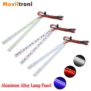 24개 LED 1/10 RC 섀시 라이트 6V LED 스트립 HSP HPI Redcat Traxxas Arrma Kyosho Losi 1/10 1/8 RC 자동차 크롤러 버그 호환