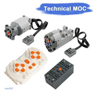 기술적으로 호환되는 빌딩 블록 DIY 프로젝트를 위한 8채널 원격 제어 및 앱 프로그래밍이 포함된 M/L/서보 모터 키트