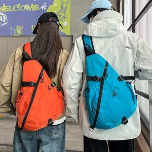 대용량 체스트 백, 스포츠 숄더백, 사이클링 백, 작업복 백, 새로운 기능적이고 다용도 크로스바디 백