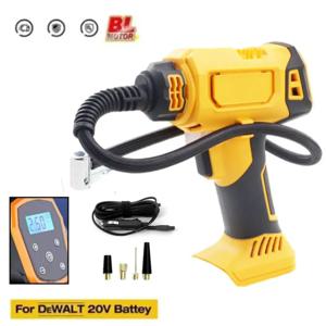 디월트 배터리 에어 컴프레서 자동 타이어 공기 주입기 무선 전동 펌프 (디지털 압력계 포함, 자동차/자전거용)