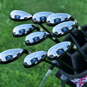 ​ ​ 라숀다 남성용 골프 하이브리드 클럽 – 치킨 레그 스테인리스 스틸 클럽헤드, 소형 중공 디자인, SR 플렉스 카본 샤프트, 고탄성