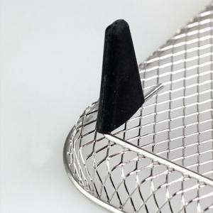 8개 실리콘 에어프라이어 랙 범퍼 보호 발 재사용 가능 내열 교체 부품 탈수기 오븐 바구니 트레이용