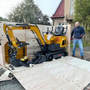 중국의 베스트셀러 미니 굴삭기 1톤 1.2톤 1.6톤 1.8톤 2톤 트랙형 다기능 굴삭기 맞춤 제작