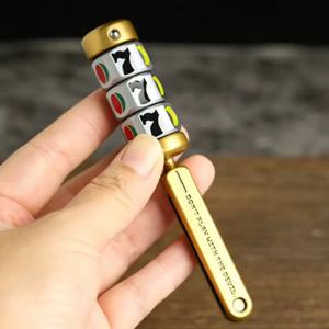 EDC 그랜드 슬램 피젯 스피너 및 슬롯 머신, 휴대용 금속 스트레스 해소 장난감, 성인용, ADHD용 책상 불안 해소, 선물