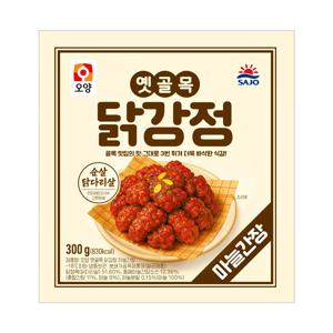 사조오양 옛골목 닭강정 마늘간장 300g
