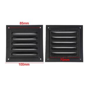 주방과 화장실과 같은 고교통량 지역에서 오래 사용할 수 있도록 설계된 알루미늄 환기 그릴 커버