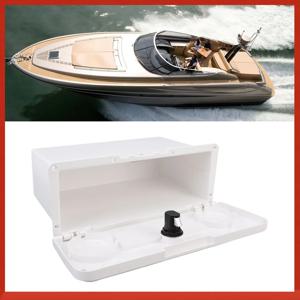 보트 수납함 다기능 컵 홀더 디자인 방수 밀폐 요트 도크 박스 버튼 잠금 보트 수납함