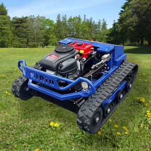 고품질 맞춤형 전지형 AI 기반 원격 제어 잔디깎이 로봇 (엔진 포함, 정원 및 농장용)