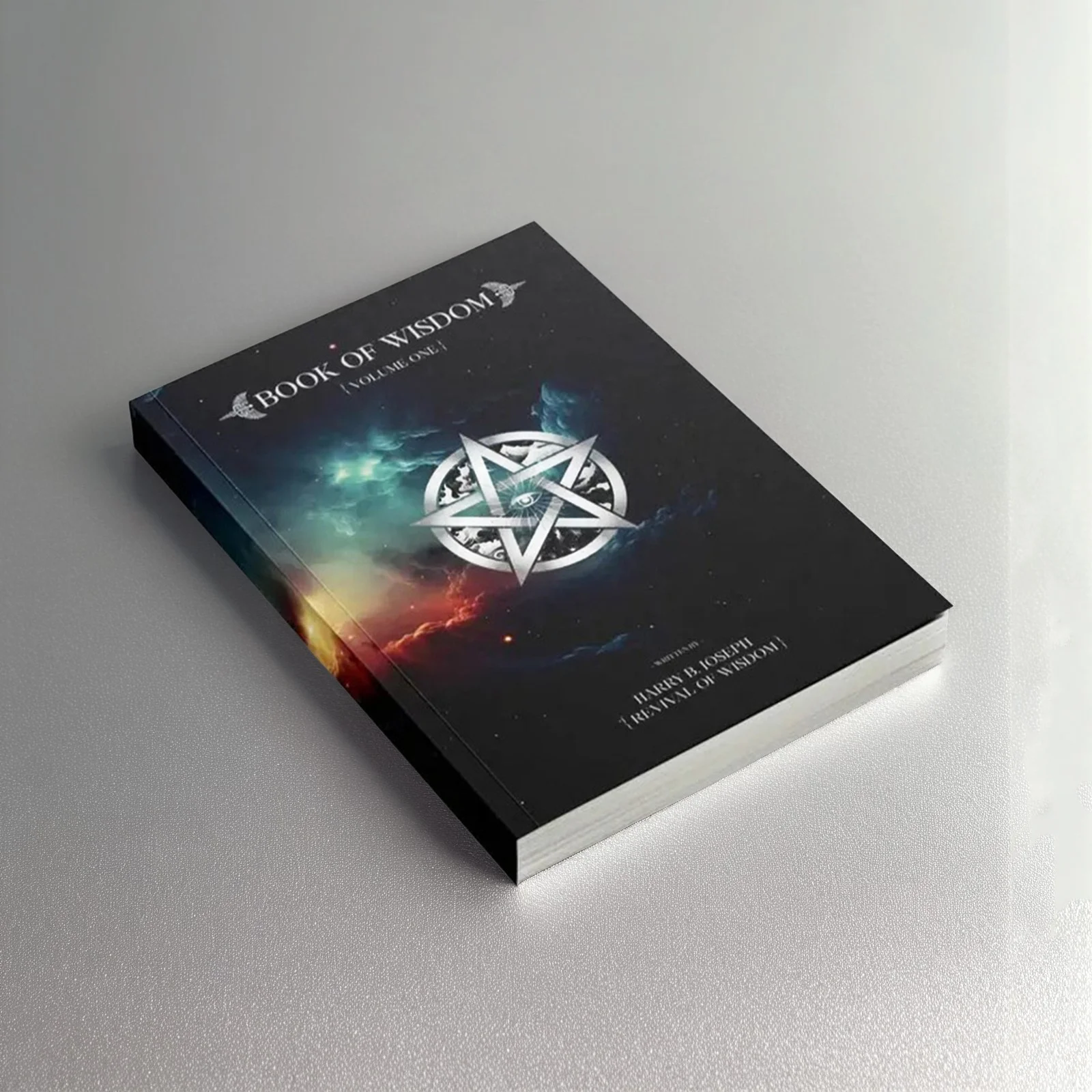 다채로운 페이지가 있는 지혜의 책, 자기 성찰과 명상을 위한 철학적 삶의 안내 노트