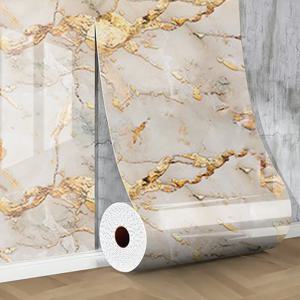 침실 및 거실 장식 벽지를 위한 자가 접착식 모조 세라믹 타일 방수 PVC 벽 스티커 1롤