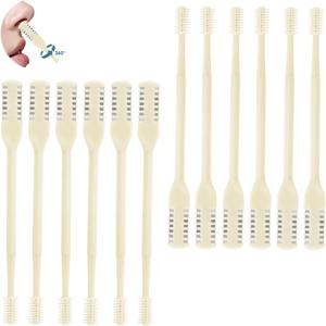 12개 2-in-1 코털 커터, 업그레이드 양면 코털 칼, 360 °   코구멍 제모 도구, 남성용 코털 트리머