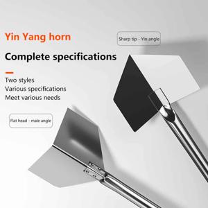 1/4개 스테인리스 퍼티 나이프 - 건식벽체 내부 외부 코너 스크레이퍼 풀러 건설 작업용 수공구