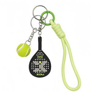 Nox 맞춤형 열쇠고리, 피클볼 장비 미니 사이즈, 실용적인 스포츠 분위기, 크리스마스 선물 선택, 테니스 애호가