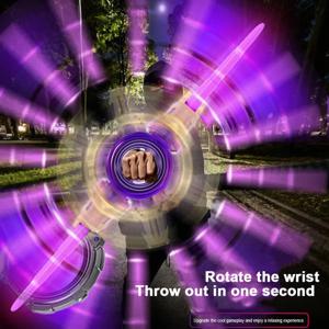 슈퍼 쿨 토이 양면 확장형 양날 광선검 다양한 조명 스타일 선택 가능 코스프레 검 장난감