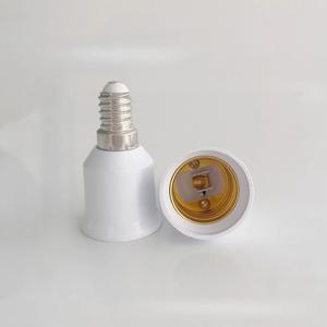 E14에서 E27로 전구 홀더 변환기, 방화 소켓 베이스 변환기, 220V 전구 어댑터, 변환 조명 액세서리