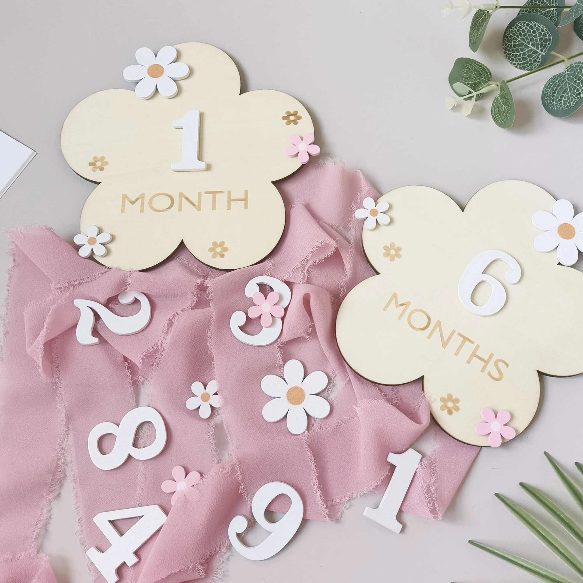 나무 꽃 성장 기록 카드 세트, 나무 성장 기록 카드, 사진 촬영 성장 카드, 1개월부터 1년까지 성장 카드, 임신 여행 성장 기록 마커 사진 소품, 크리스마스, 새해 선물