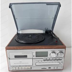 레트로 바이닐 레코드 플레이어, 다기능 CD 테이프 블루투스 올인원 플레이어, 홈 스테레오