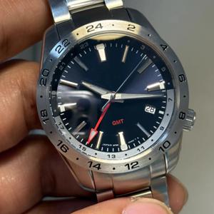 신형 태극권 원형 5면 바늘 C3 발광 사파이어 미러 에나멜 다이얼 SBGN027, 무브먼트 모델 515 쿼츠 무브먼트