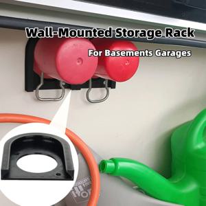 1개 가스 탱크 캡 브래킷 홀더 벽걸이형 보관 랙 모터홈 카라반 캠퍼 가스 액세서리 지하실 차고용