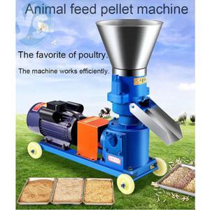 가정용 농장 펠렛기 가금류 닭 소 사료 풀 옥수수 바이오매스 연료 펠렛 기계 125-210 타입
