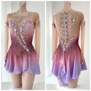 여자/여성용 전문 스케이팅 대회복 - 팀에 적합한 아이스 스케이팅 드레스 - 맞춤 제작 팀 의류