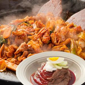 참닭 춘천 닭갈비700g4팩+춘천비빔막국수(면2kg+양념장40g10봉)총10인분